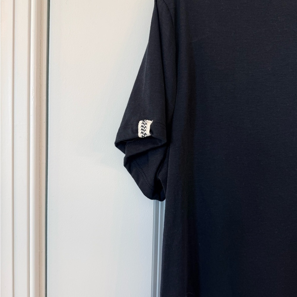 Eddie Bauer Black Crew Neck Tee - Picture 6 of 8